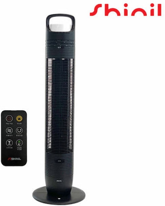신일 날개없는 선풍기 타워팬 타워형선풍기 무엽 무풍 아기 무드등 리모컨 저소음, SIF-TJ30R