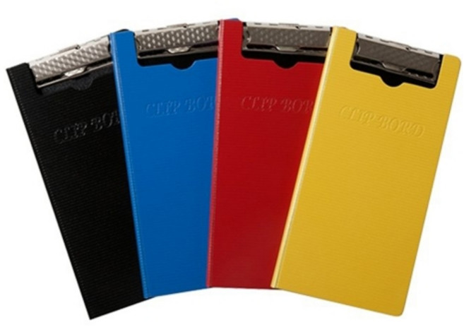 클립보드 바인더 노트패드 서류철 발포 청색, 권 (1개입)