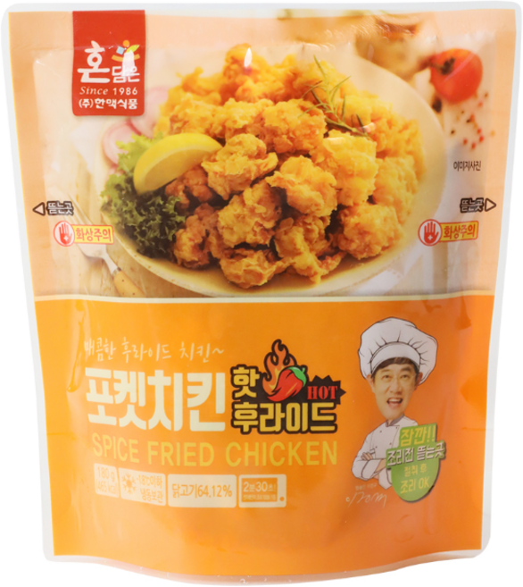 혼담은 포켓치킨 핫후라이드, 180g, 15개