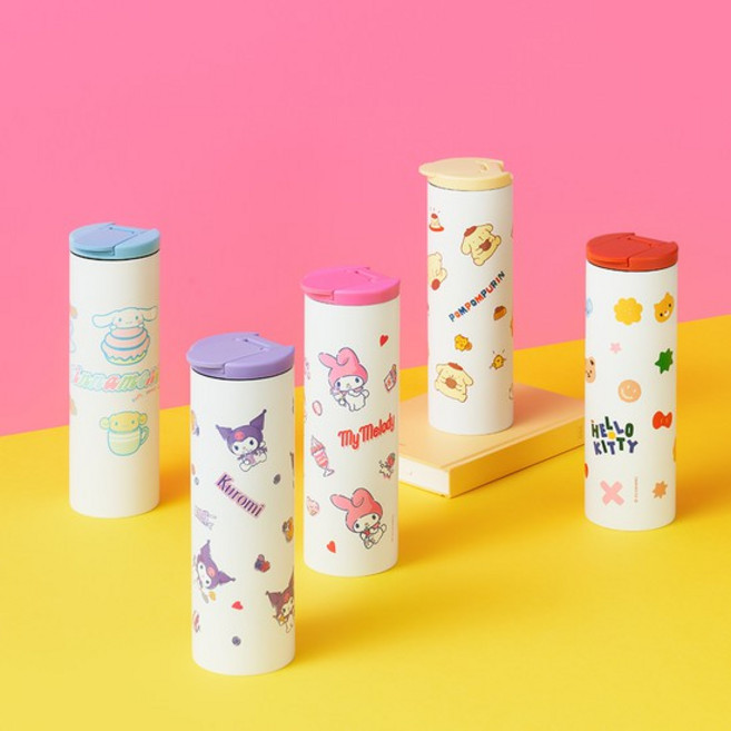 산리오캐릭터즈 스텐 텀블러 보온보냉 리유저블컵, 헬로키티