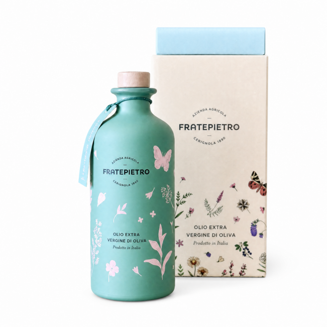 프라테피에트로 엑스트라버진 올리브오일 고급 선물세트 냉압착 올리브유, 1개, 500ml