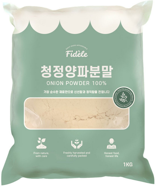 청정 양파 분말/양파 가루 1kg (100%), 1개