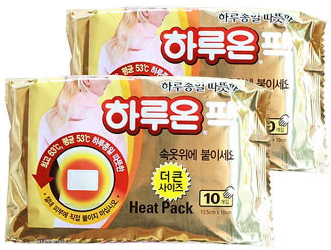 하루온 핫팩 붙이는 타입 50g, 20개