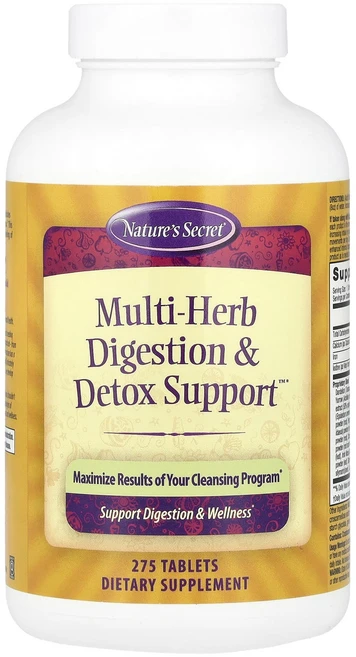 몸관리하세요 겨울입니다 Nature's Secret Multi-Herb Digestion & Detox Support™ 275정 특별관리진행, NaturesSecretMultiHerbDigestio, 1개 - 쿠팡