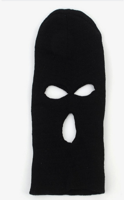 은행강도 복면 도둑 위장 안면 마스크 바라클라마 니트 모자 방한 워머 혹한기 할로윈