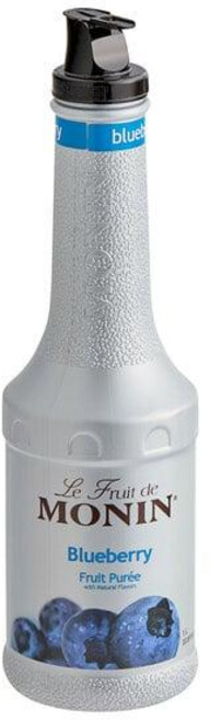 모닌 블루베리 과일 퓨레 플라스틱 병 1L, 1개