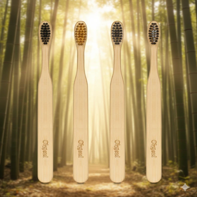 대나무칫솔 친환경 미세모 부드러운 잇몸케어 KC인증 제로웨이스트 한국산, 1개, 1개입 - 쿠팡