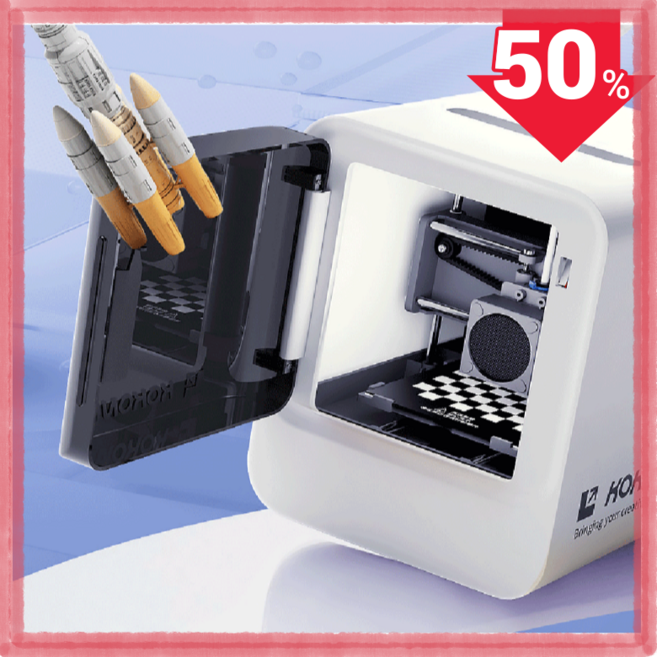 한신전자 창의력 개발 3D프린터기 3D펜 프린터 프린터기 3D프린트 가정용, 화이트, EC 2