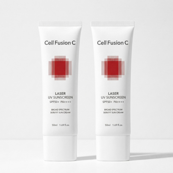 셀퓨전씨 레이저 썬스크린 100 SPF50+ PA+++, 50ml, 2개