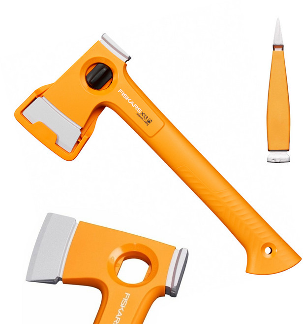 피스카스 캠핑용도끼 X13 1069101 캠핑 장작 손도끼, 1개