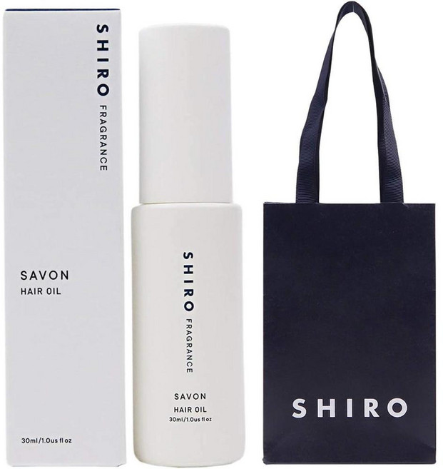 일본 시로 SHIRO 사본 사봉향 헤어오일 논린스 스타일링 30ml, 1개, 1개