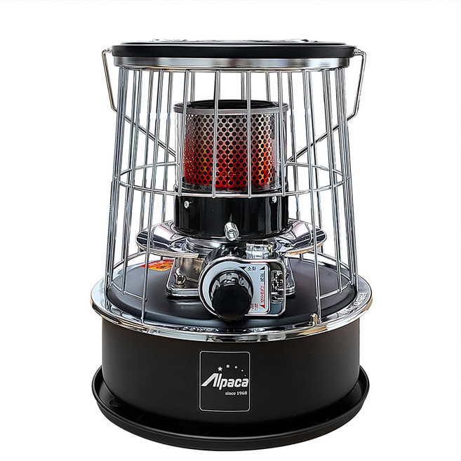 알파카 캠핑 석유히터 세라믹 블랙, TS-77S