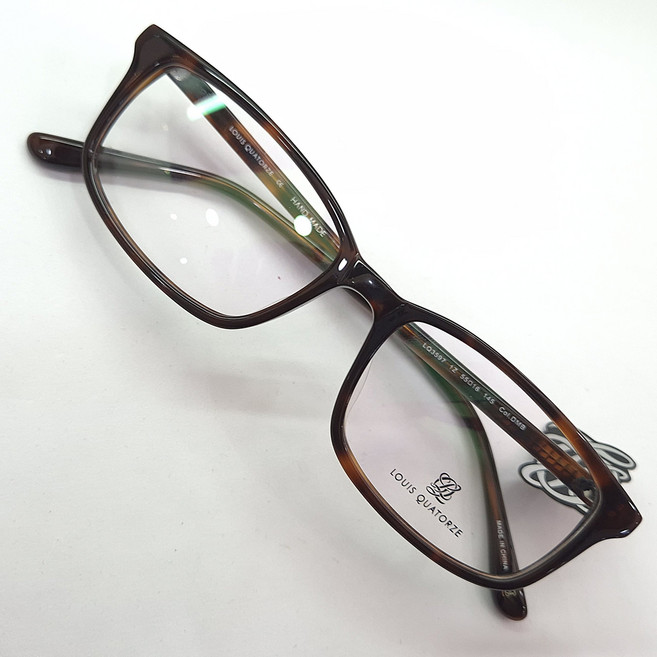 루이까또즈 호피 안경 LQ3597 55.16 핸드메이드 명품 여자 남자 아세테이트 안경테