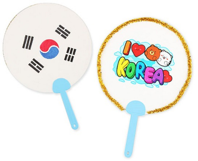 SP 유니아트 2000응원부채만들기 축구 응원 붉은악마