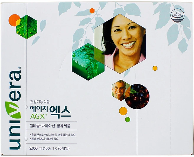 유니베라/에이지엑스2000ml체네에너지생성/남양알로에, 100ml, 20개 - 쿠팡