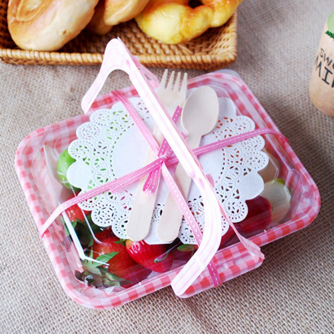 피크닉케이스(체크핑크), 50개