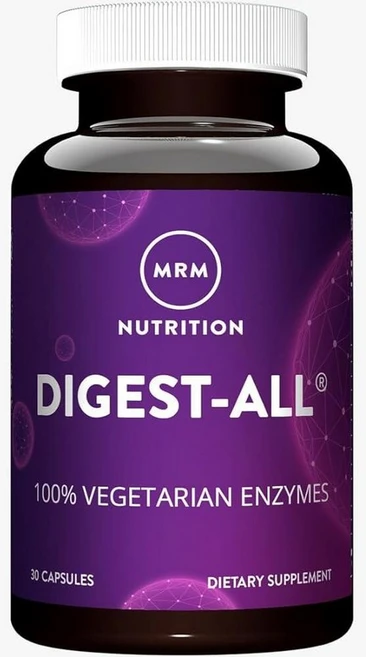 MRM NutritiON 온 Digest-All | 소화 효소 | 소화 및 흡수 개선 | 락타아제 + 아밀라아제 + 리파아제 | 팽만감 및 가스에 도움이 됨 | 100% 채식주, 알약/캡슐, 1개, 100정 - 쿠팡