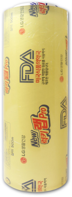 럭키랩 30cmX500m 1롤 업소용 일회용 포장용 비닐 랩, 500m, 1개