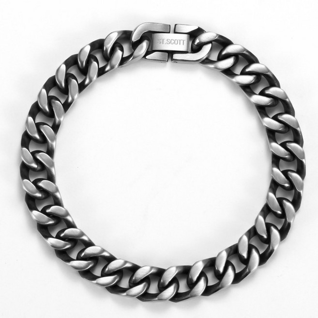 [세인트스코트] 마그너스 스틸 체인 팔찌 / STJ-SB3004