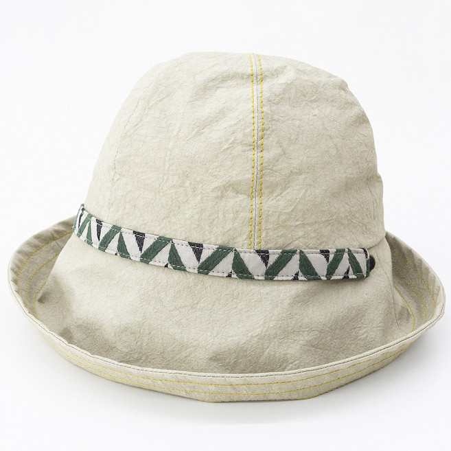 투두리 우산 린넨 벙거지 모자