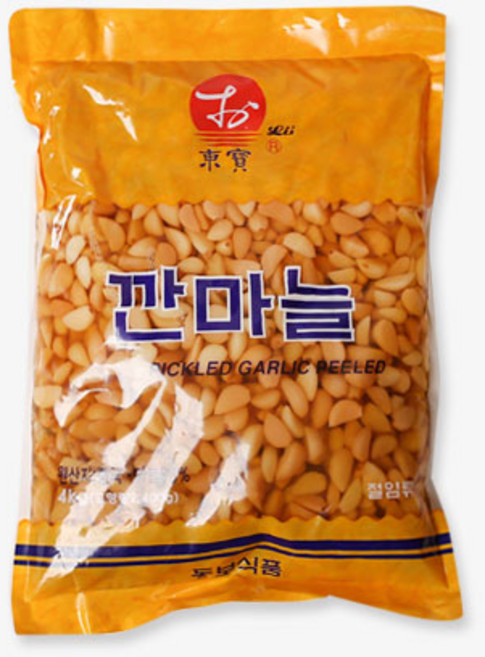 동보식품 깐마늘 4kg 업소용반찬, 1개