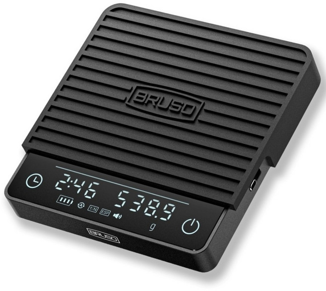 브루소 에쏘 프로 커피저울, 블랙, 1개, 블랙