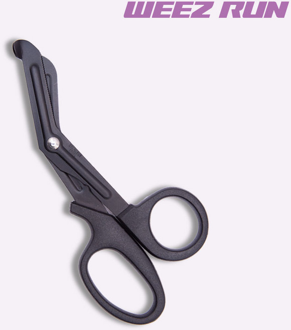 위즈런 스포츠 테이핑 키네시오 붕대 테이프 안전 가위 18센치, 1개