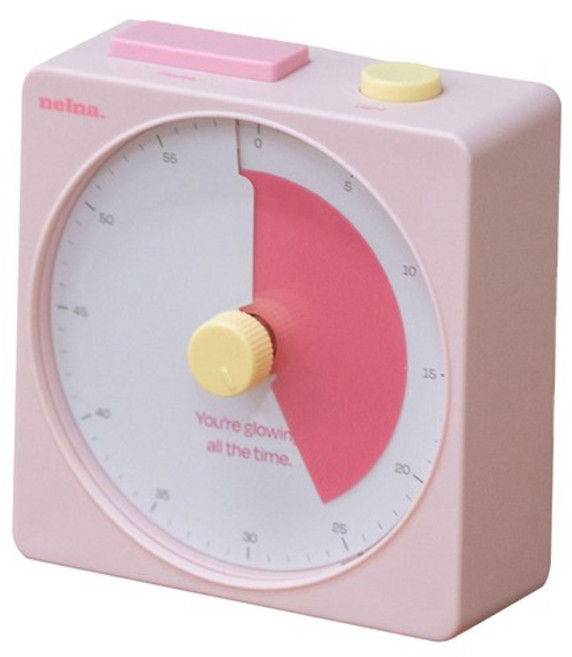 낼나 포커스 온 타이머 리뉴얼, 1개, PinkColor