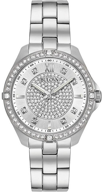 Bulova 드레스 여성용 손목시계 (모델: 96L236)