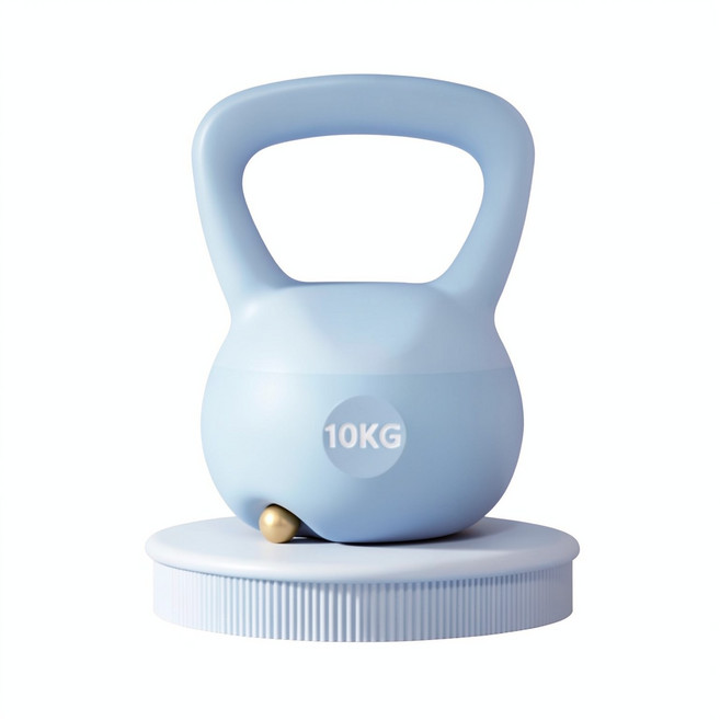 軟壺鈴健身器材, 藍色10KG, 1套