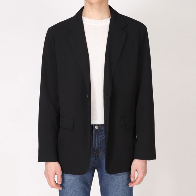 후앙스 투버튼 링클프리 블레이저 자켓 GZCP-5153