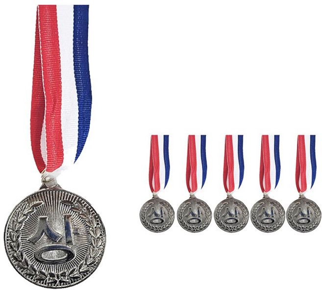 [메잌미] 운동회 체육대회 메달 (상) 5개, 은메달