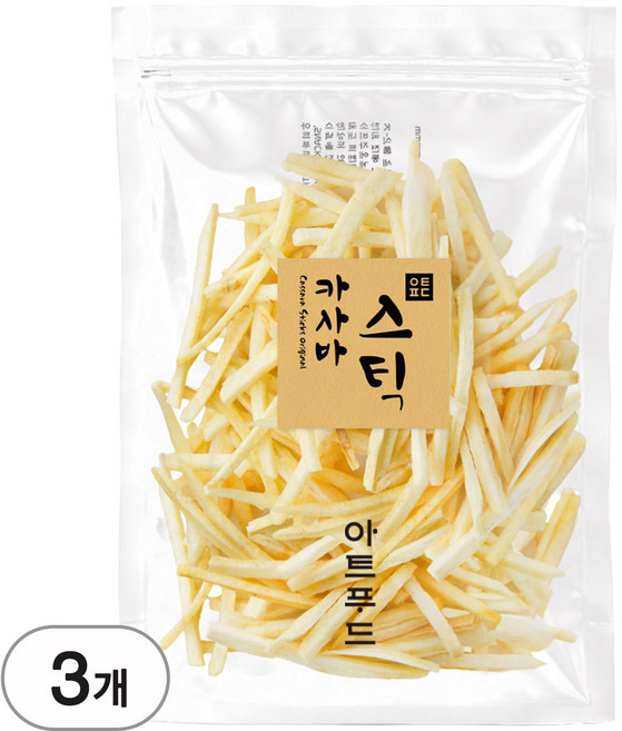 아트푸드 글루텐프리 카사바 스틱 200g, 3개