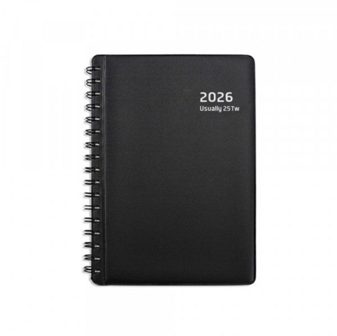 양지사 2026 유즈어리25Tw 다이어리, 1개, 블랙