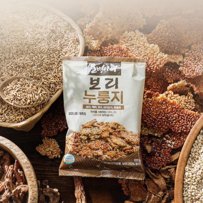 TV방송 김선애 오병이어 뚱딴지 보리누룽지 HACCP인증100%국내산보리 영양간식 카무트누룽지 뚱단지누룽지 보리누룽지, 1개, 3kg