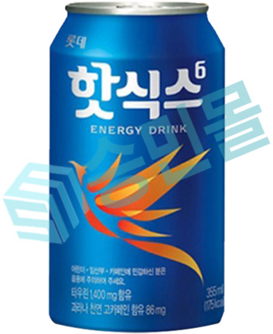롯데칠성음료 핫식스 355ml x 6개입