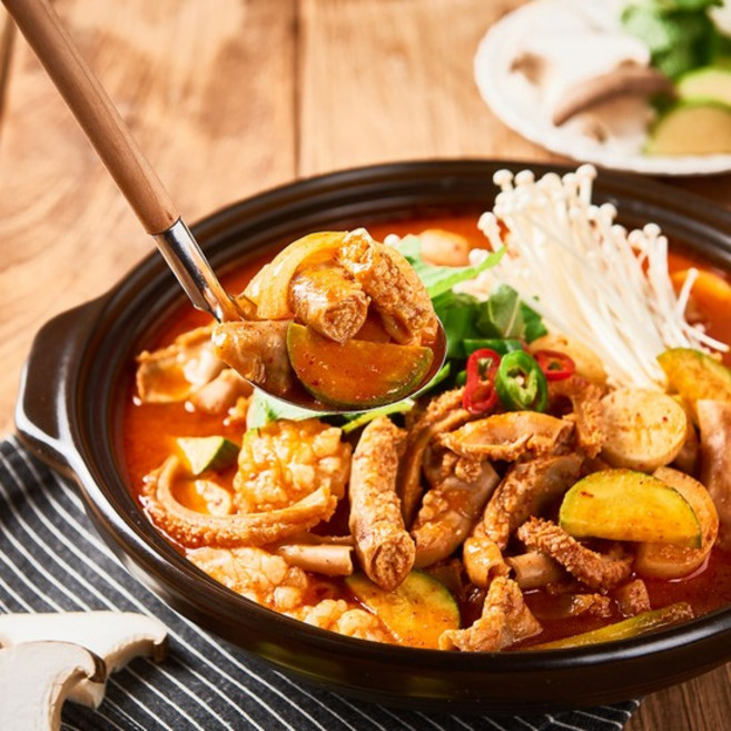 곱창파는청년들 소곱창전골 1100g(우동면포함), 1개, 1100g