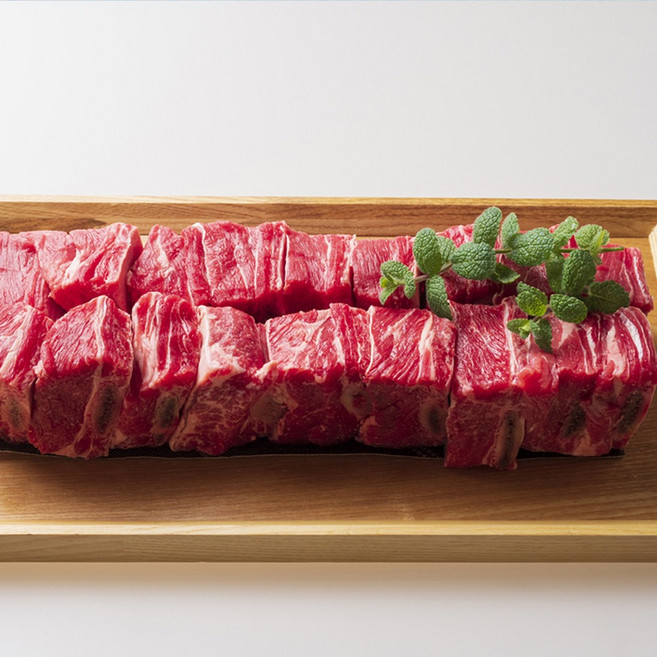 밥도둑 한우 찜갈비용 1등급 갈비찜 800g, 1