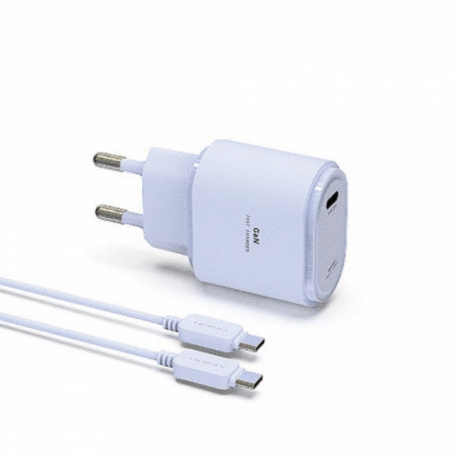 드리온 PD 고속 충전기 1구 C타입 어댑터 25W 가정용 콘센트 스마트폰 1개입