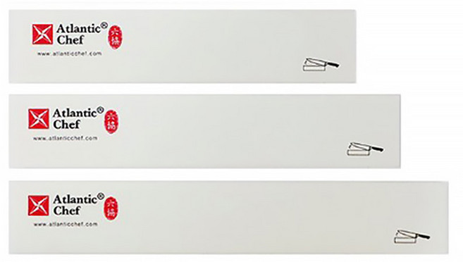 아틀란틱쉐프 안전 칼집 - 식도용 칼보관 나이프가드, 화이트, 1개, 260mm