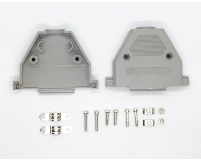 iCmore DB37P D-SUB接頭外殼 焊線式串口外殼, 10pcs, 1個, 10pcs