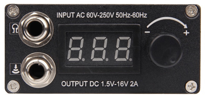 紋身機電源供應器 穩定耐用 液晶顯示, 1個, 黑色, 黑色