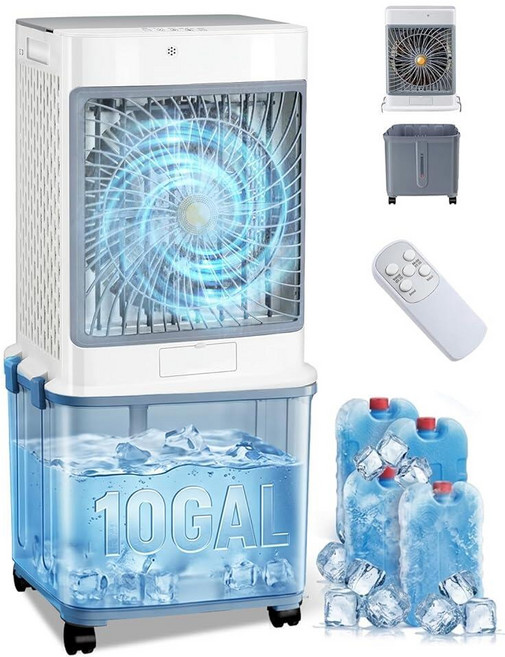 Portable Air Conditioners Swamp Cooler Evaporative AC Unit for Room Windowless Cooling Fan That, Portable Air Conditioners, Swa