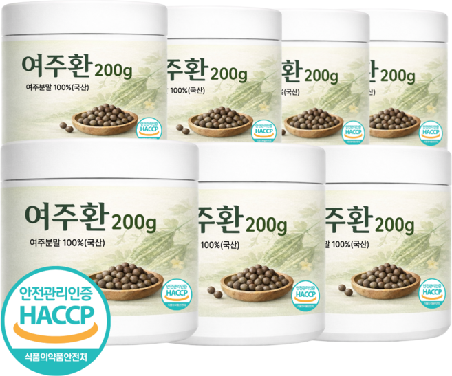 100% 국내산 여주환 국산 여주 환 식약청인증 하늘정연, 7세트, 200g