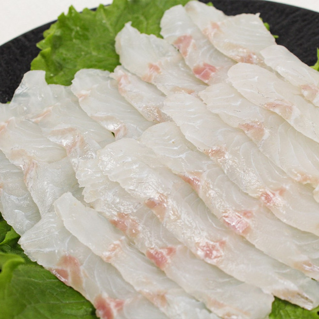 강진 산지직송 자연산 농어회 250g + 4종소스, 1개, 250