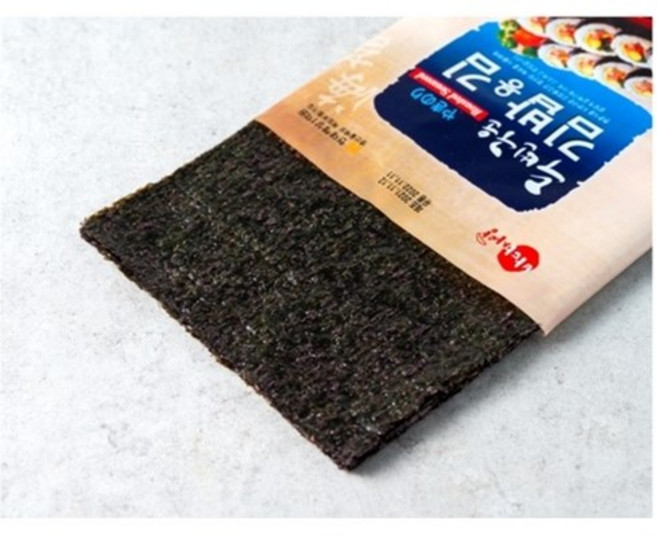 두번구운김밥김 도시락김 10매 1개