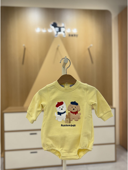 오프라벨 [블루독베이비]블루독도기 바디슈트 YE4511960402