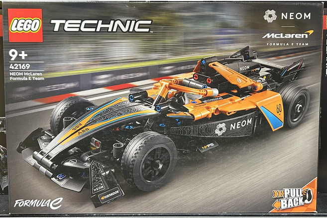 레고 테크닉 42169 NEOM McLaren Formula E 레이스카, 혼합색상, 1개