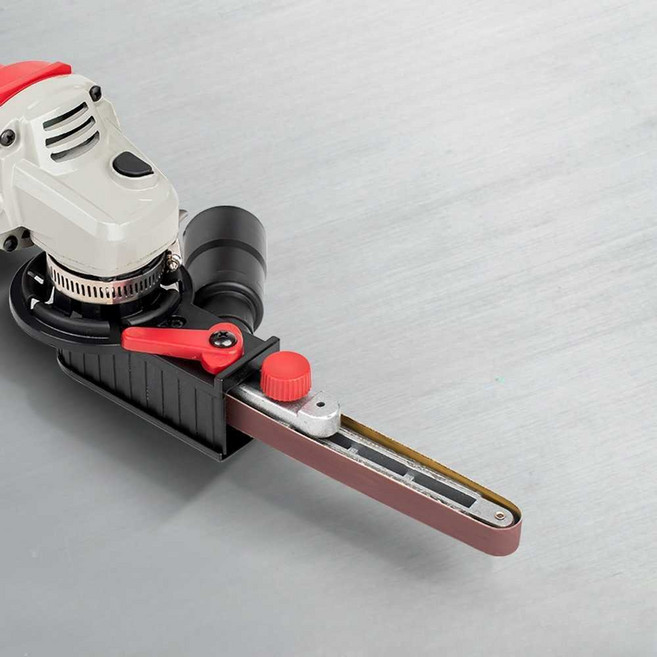 샌딩기휴대용 전동 벨트샌딩기 벨트샌더 소형, 벨트헤드+손잡이앵글그라인더-표준구성, 1개