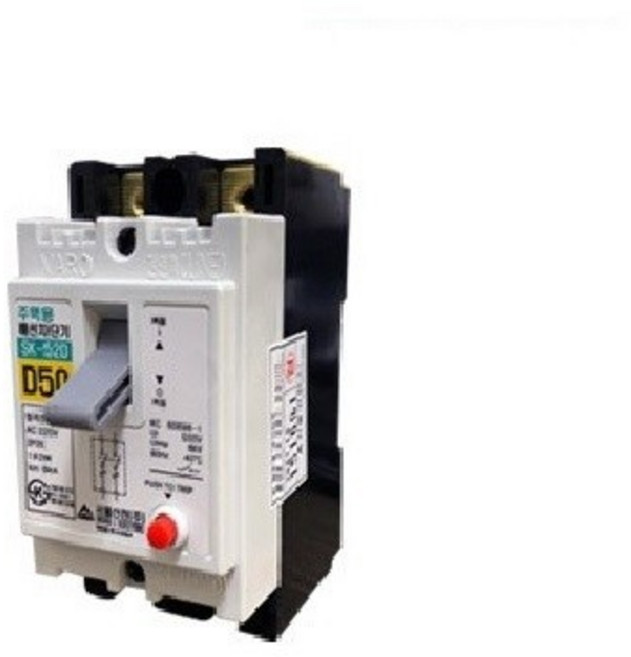 (서울유통) 서울산전 누전/배선차단기 국내산 KS인증 주택용 배선차단기 2P/50A (SK-52D), 1개